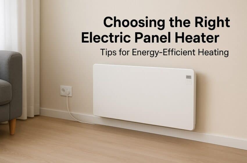  Choosing the Right Electric Panel Heater: Tips for Energy-Efficient Heating