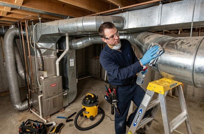 The Difference Between a Surface Wipe and a Real HVAC Cleaning Job in Nolensville TN
