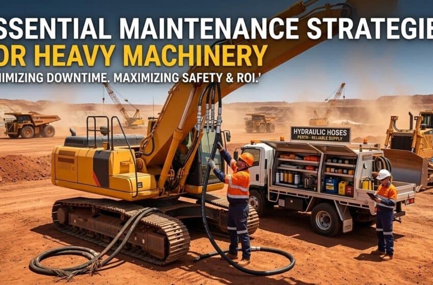  Essential Maintenance Strategies for Heavy Machinery